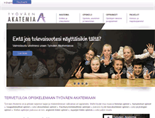 Tablet Screenshot of akatemia.org